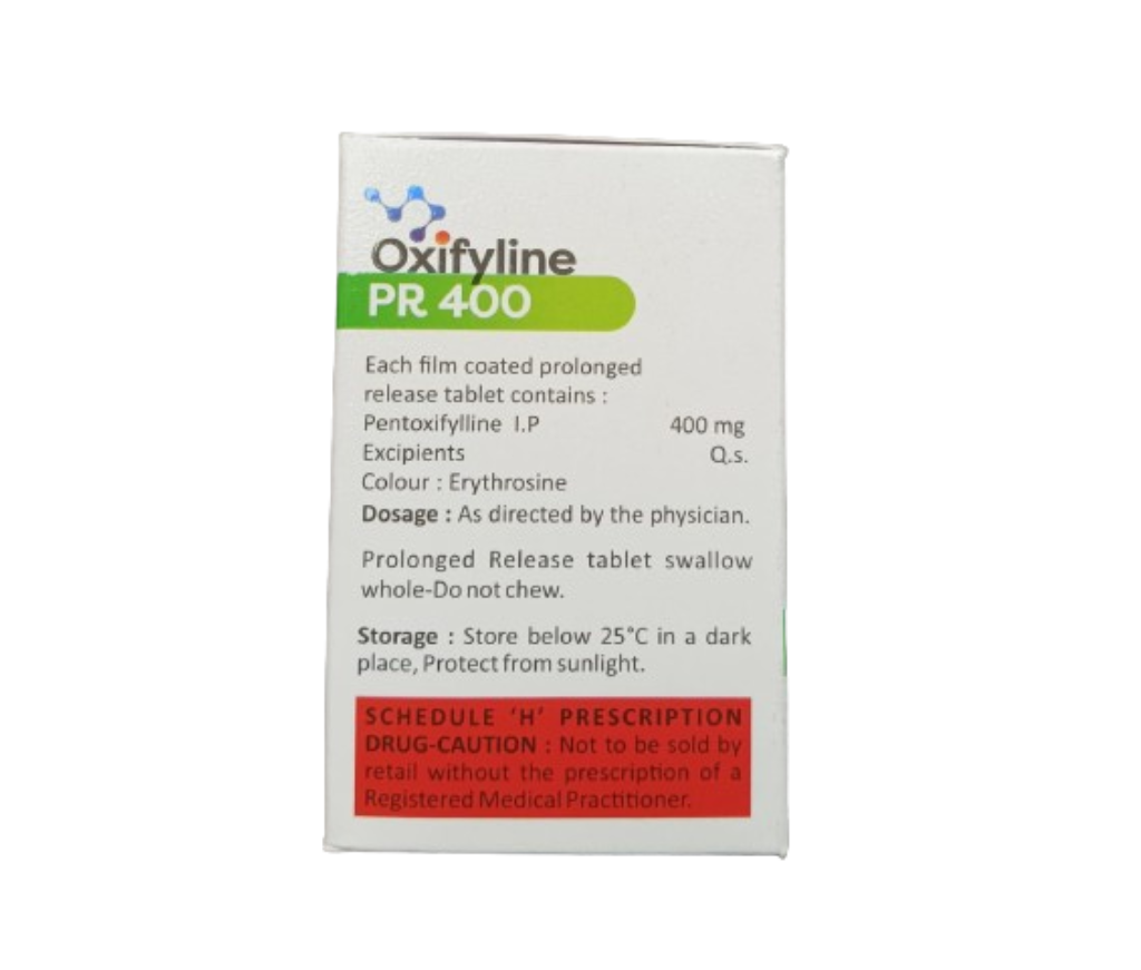 Tab pentoxifylline 400 mg