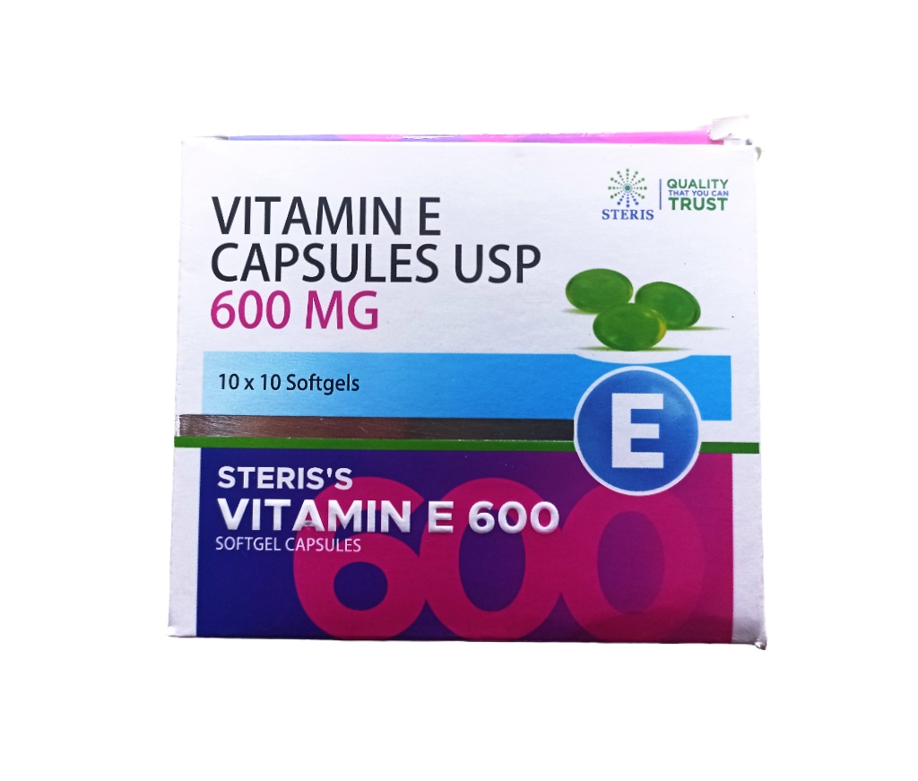 STERI'S VITAMIN E 600 usp capsules