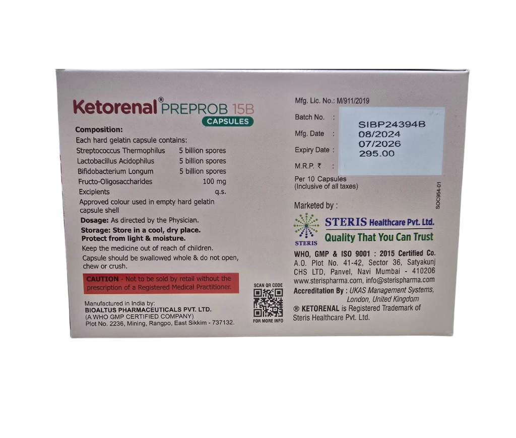 KETORENAL PREPROB 15B