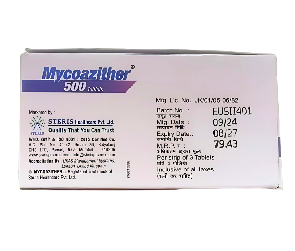 MYCOAZITHER 500