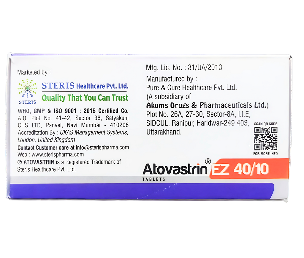ATOVASTRIN EZ 40/10
