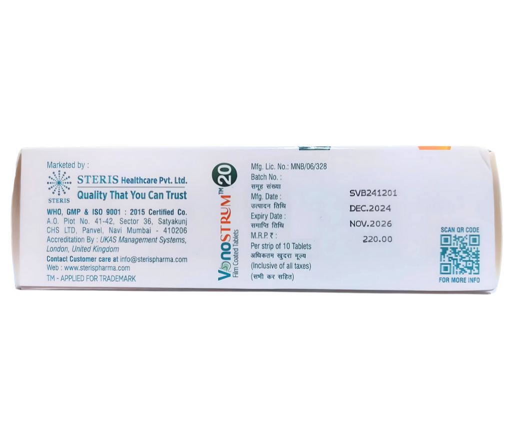 vonoprazan 20 mg tablets