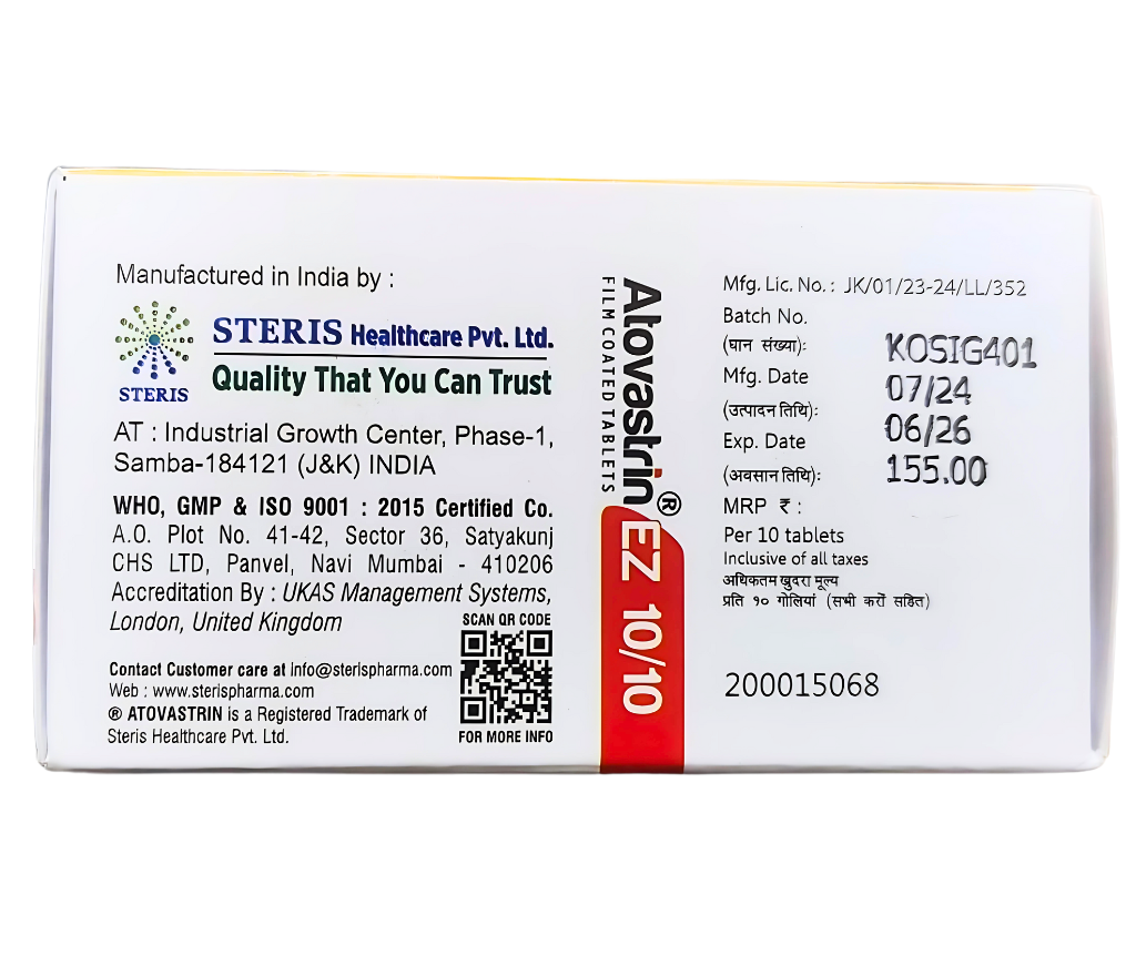 ATOVASTRIN EZ          10/10