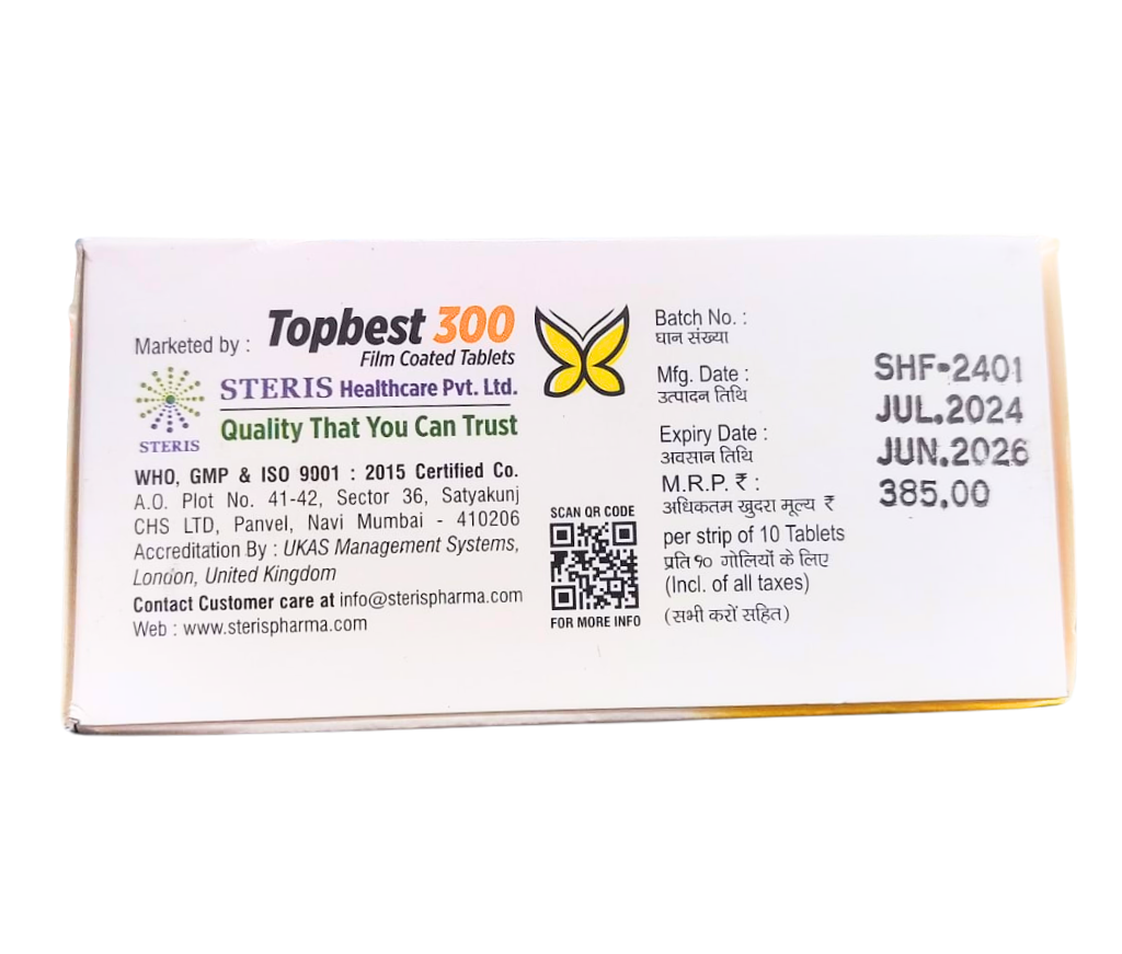 TOPBEST 300 TABLETS
