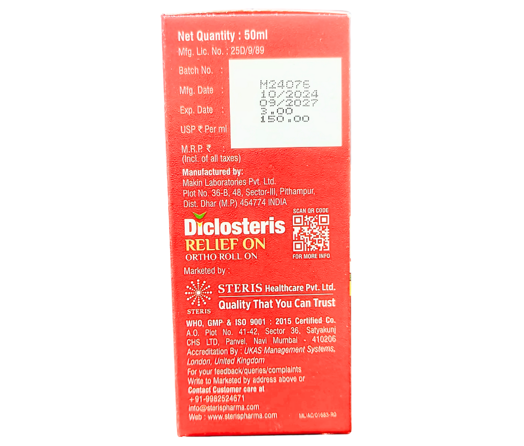 DICLOSTERIS RELIEF ON