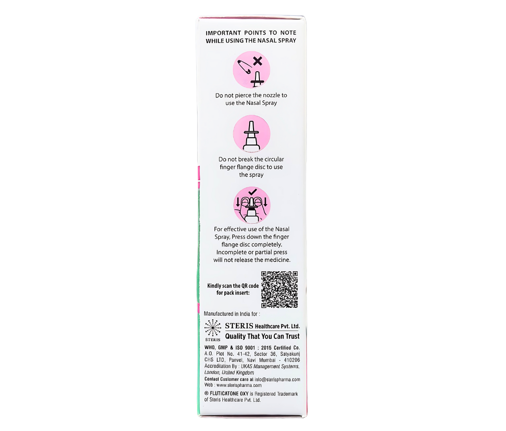 FLUTICATONE OXY NASAL SPRAY
