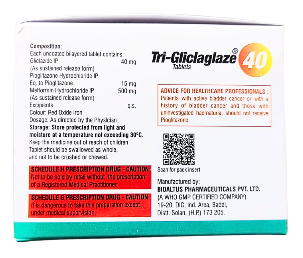 TRI - GLICLAGLAZE 40