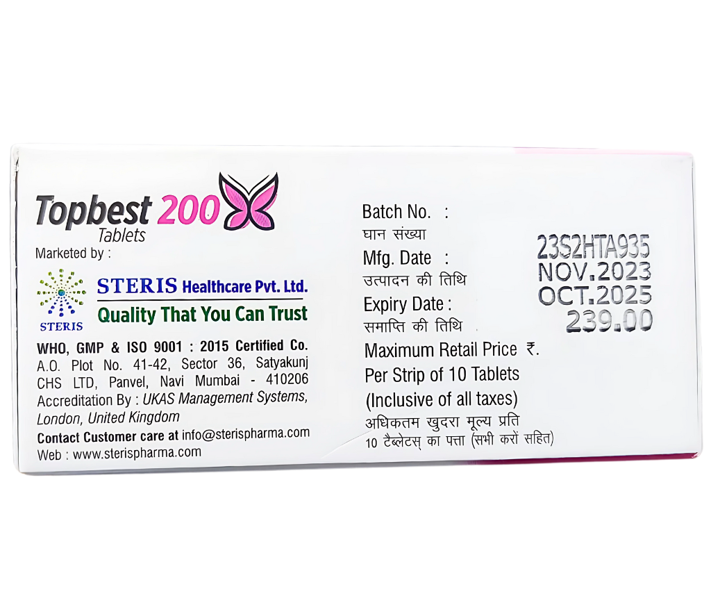 TOPBEST 200 TABLETS