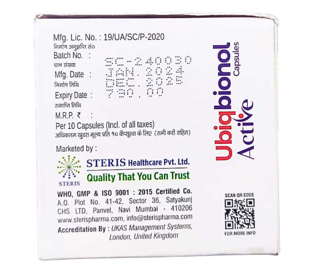 UBIQBIONOL ACTIVE