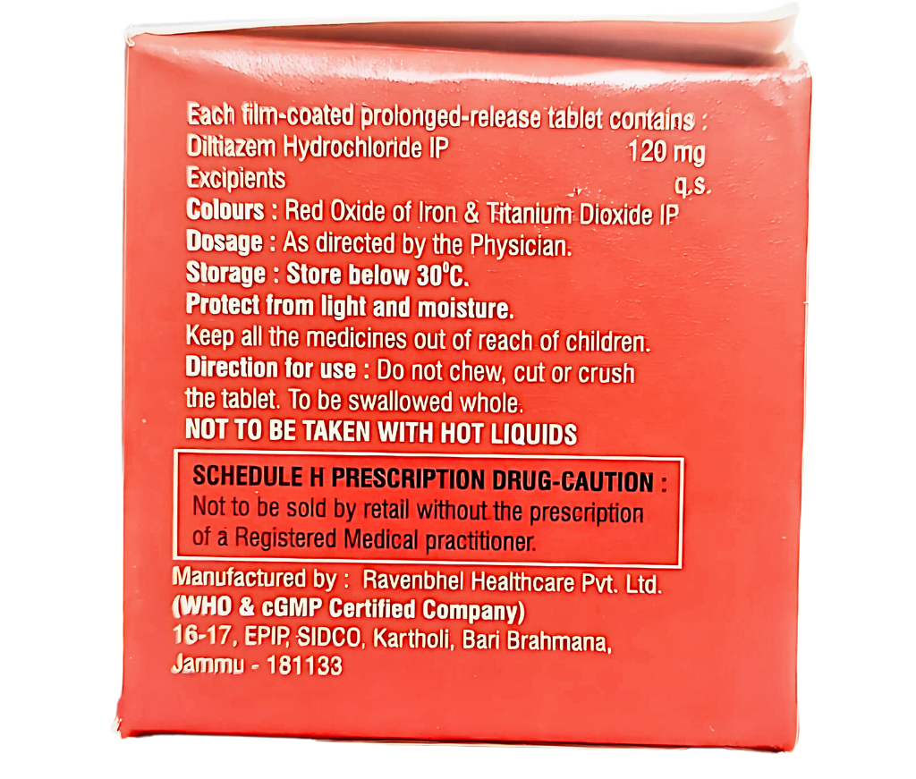 DILTIAZONE SR 120