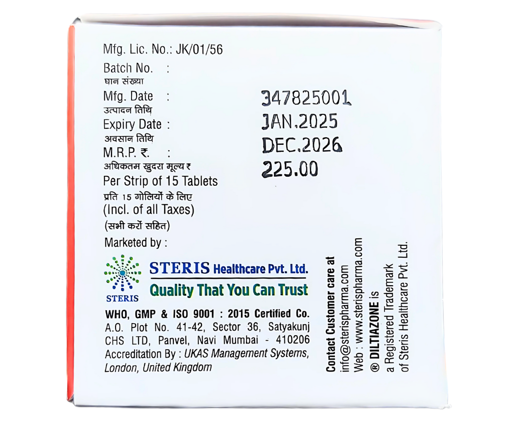 DILTIAZONE SR 120