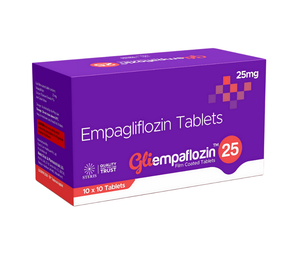 Empagliflozin 25 mg Tablets as the best Gliempaflozin