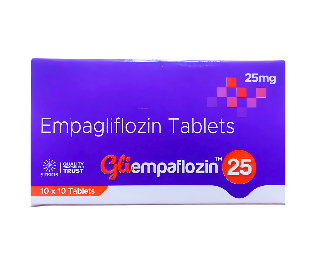 Empagliflozin 25 mg from Steris Healthcare Pvt Ltd
