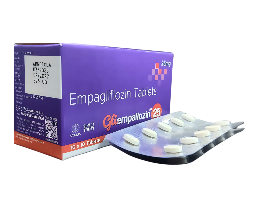25 mg Empagliflozin In Gliempaflozin Tablet