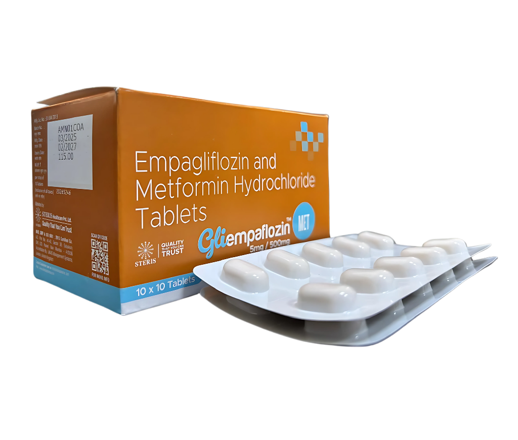 Metformin Hydrochloride Prolonged Release Tablets ip 500mg​