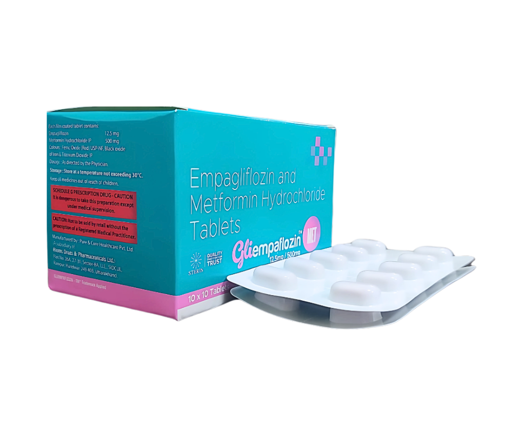 empagliflozin 12.5 mg+metformin 500 mg