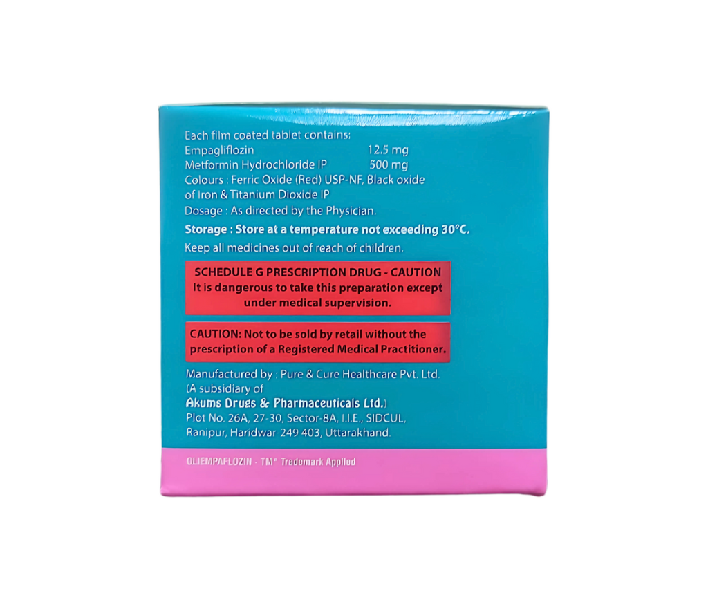 empagliflozin 12.5 mg tablet