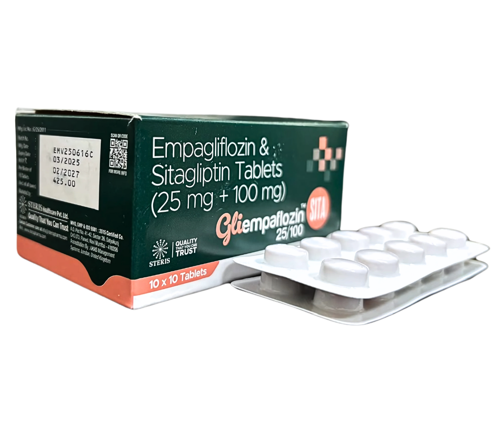 Gliempaflozin Sita 25/100 MG Tablet