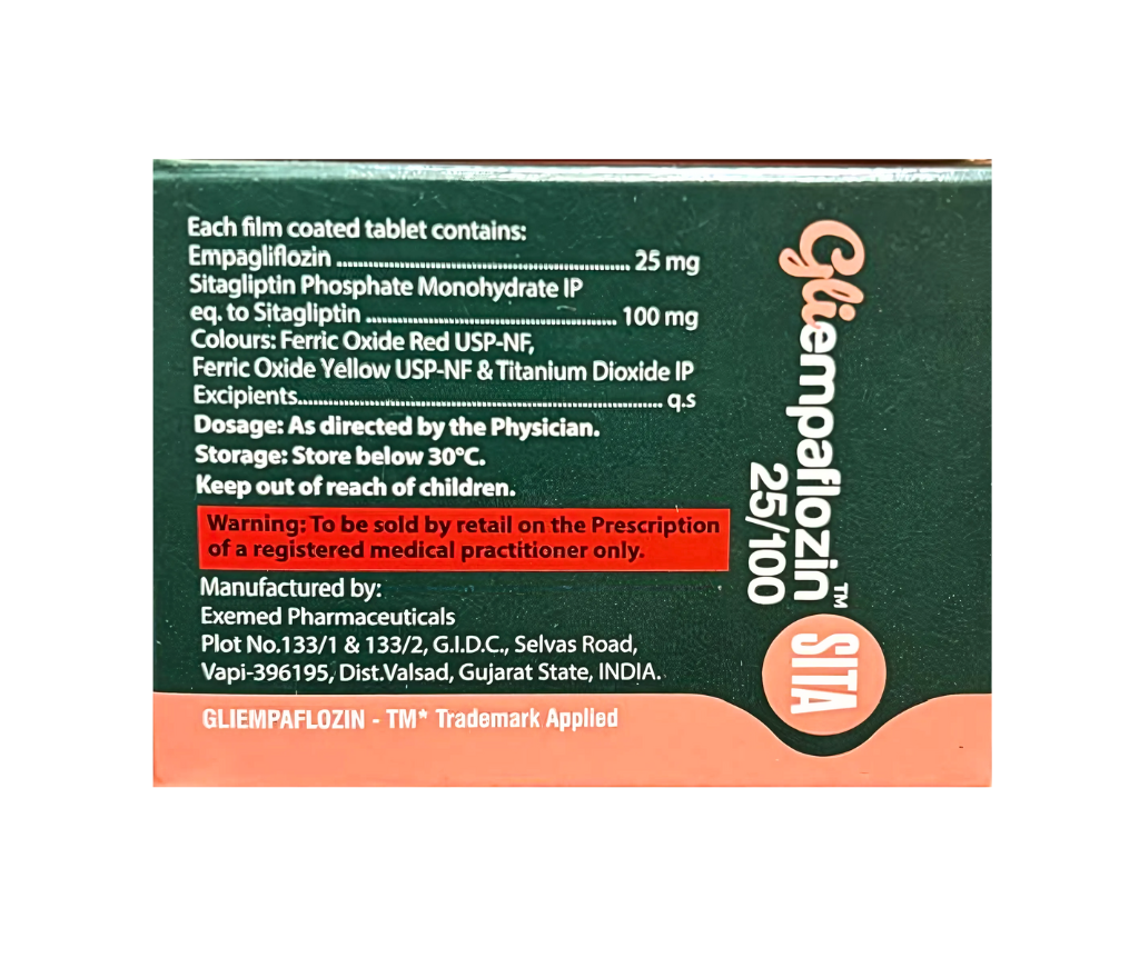 tab sitagliptin 100mg