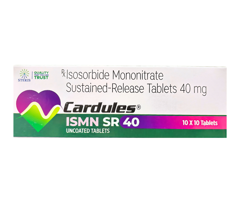 isosorbide mononitrate 40 mg Tablet