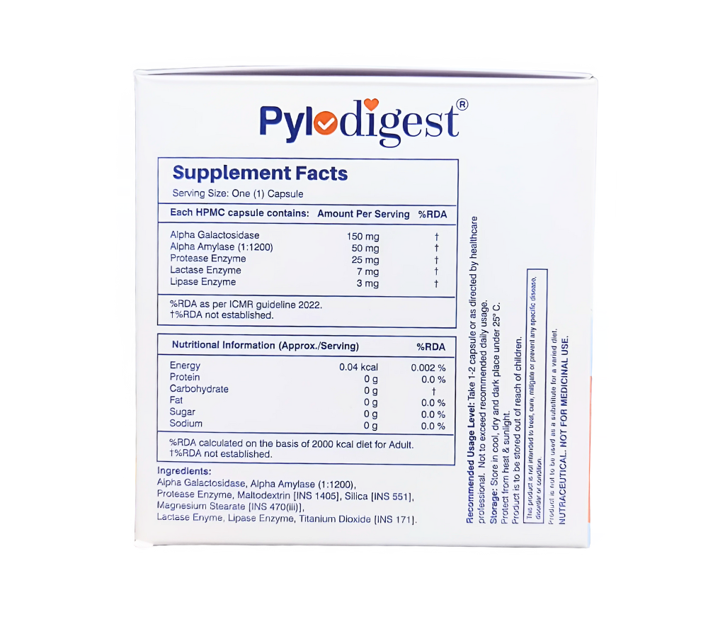 Alpha Amylase Protease and Lactase Capsules.​