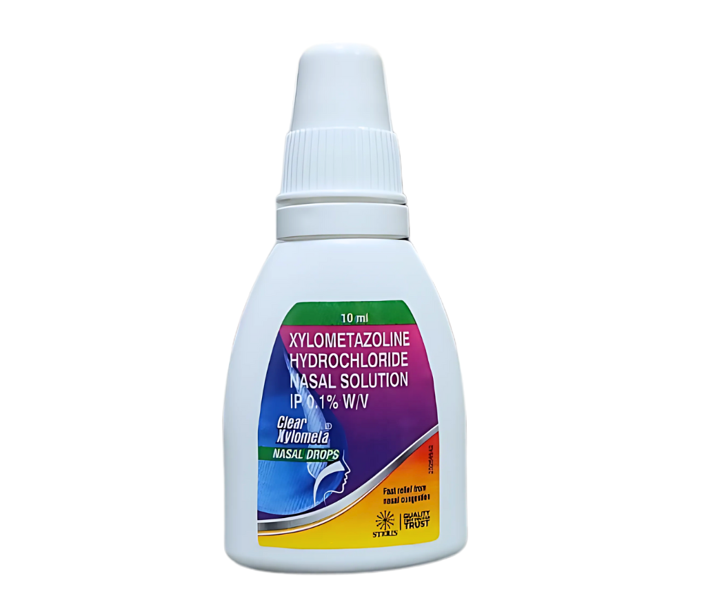 xylometazoline hydrochloride nasal drops side effects