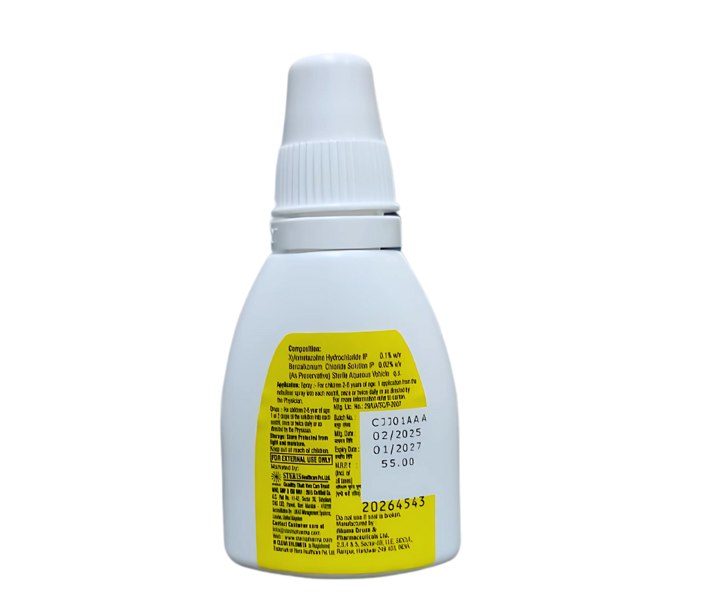 xylometazoline hydrochloride nasal drops price