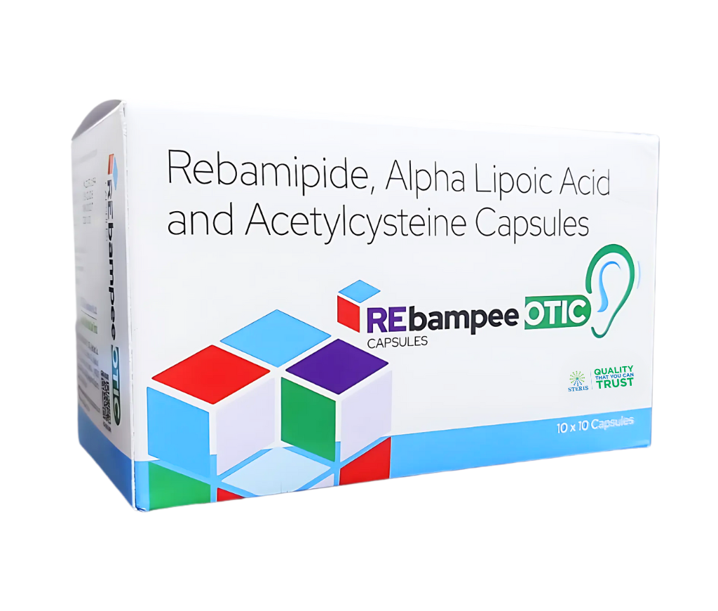 Rebamipide Alpha Lipoic Acid and Acetylcysteine Capsules