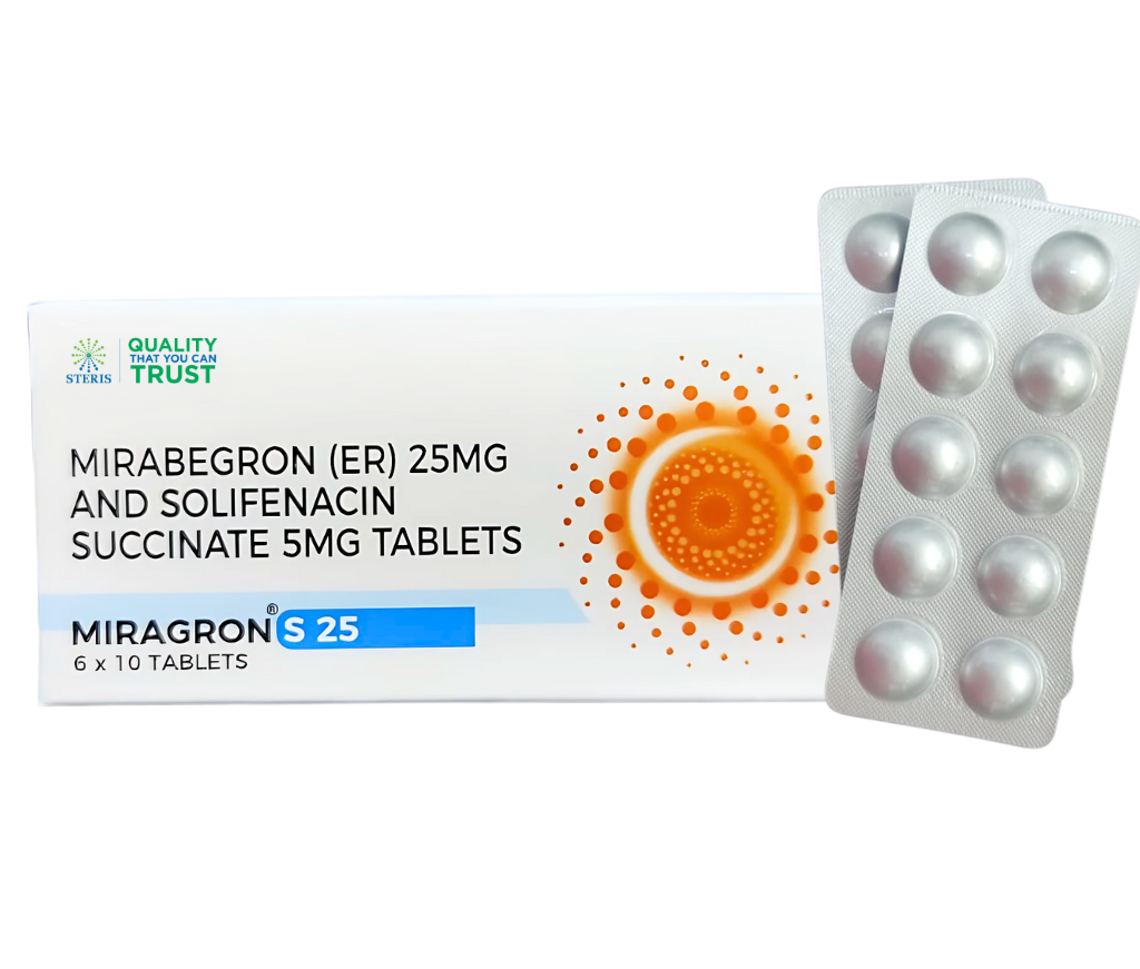 mirabegron and solifenacin