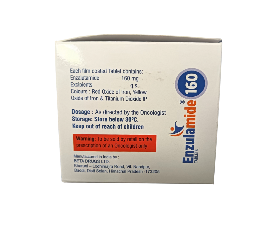 Enzalutamide 160 mg brands in india