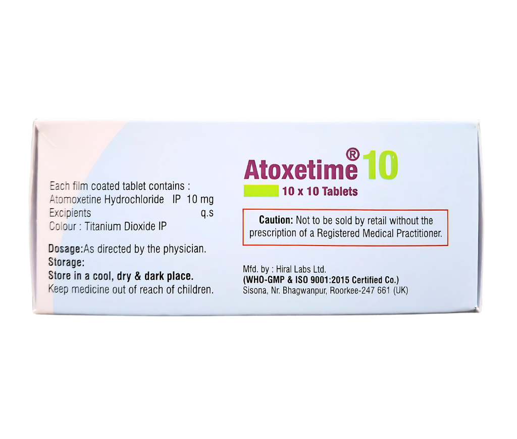 atomoxetine 10mg tab