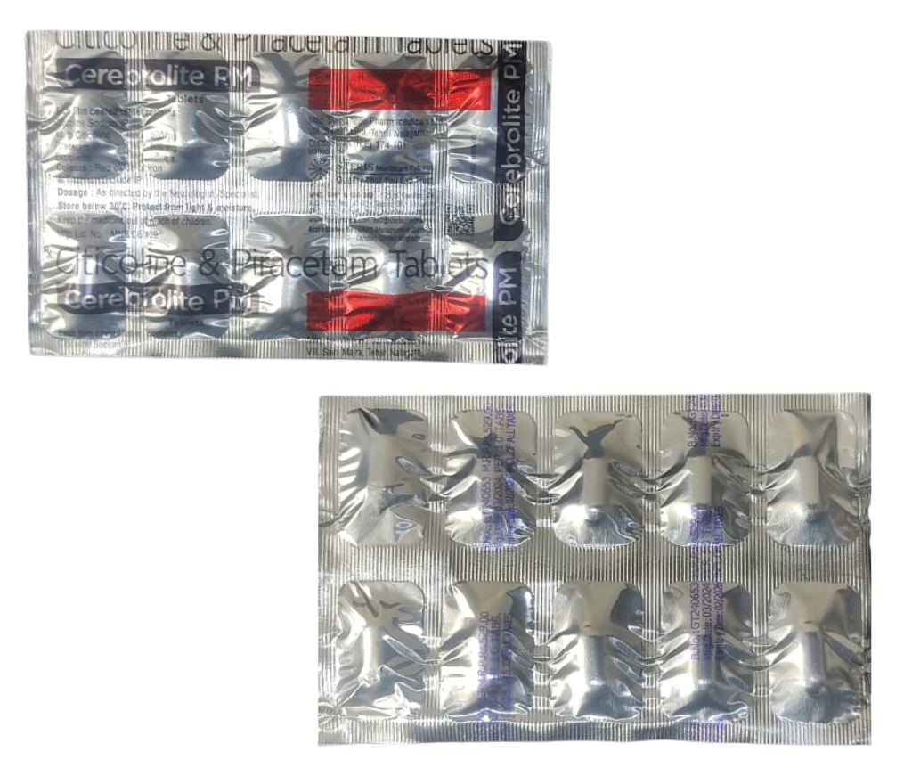 citicoline & piracetam tablets