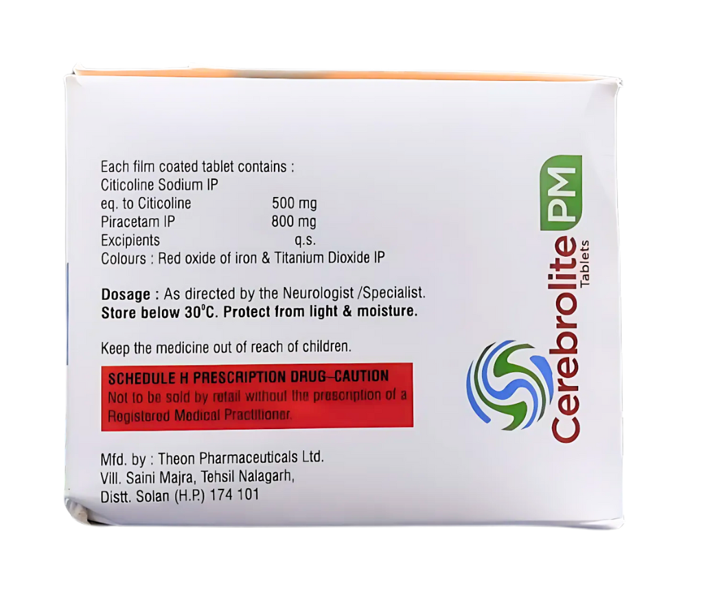 citicoline & piracetam tablets