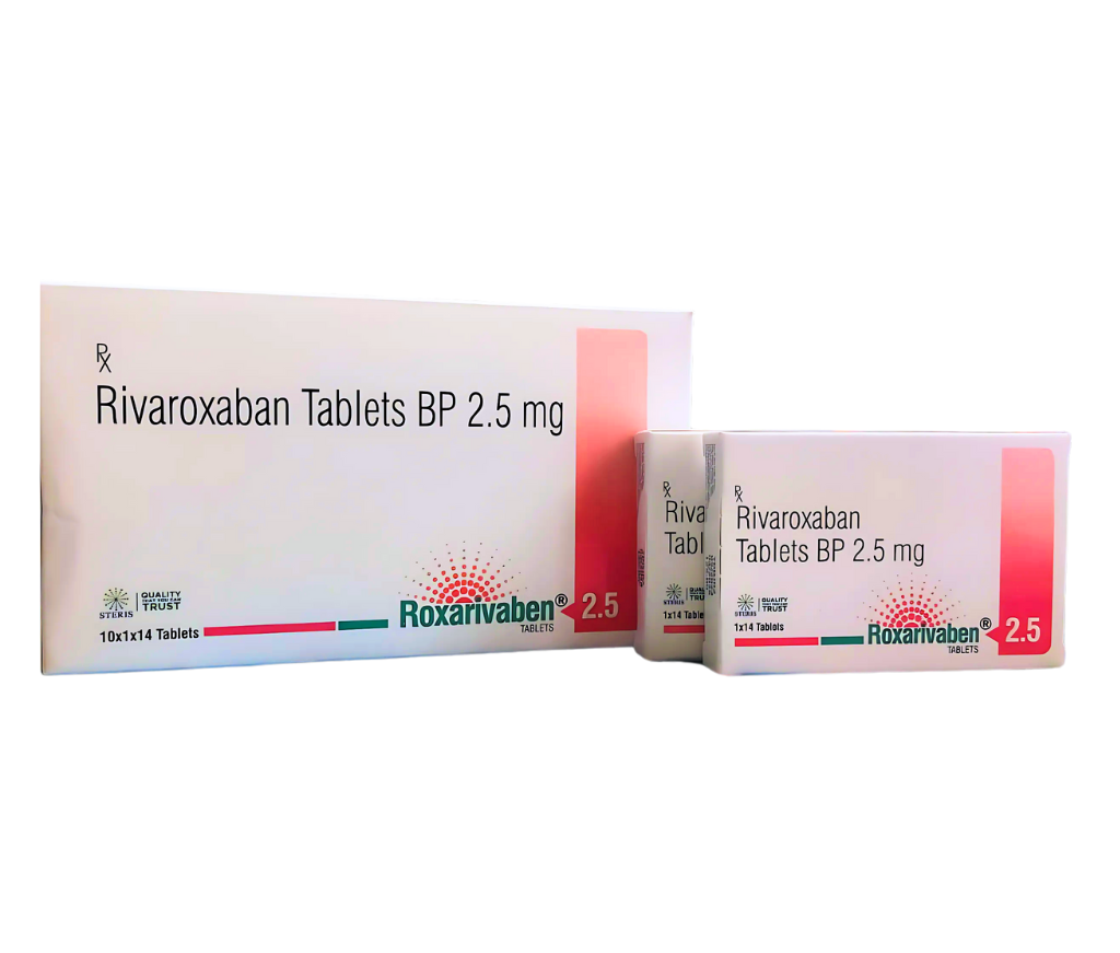 Rivaroxaban 2.5 mg price