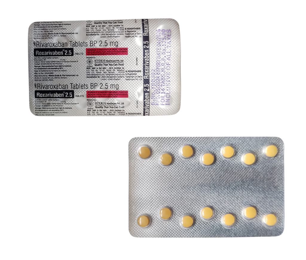 Tablet Rivaroxaban 2.5 mg