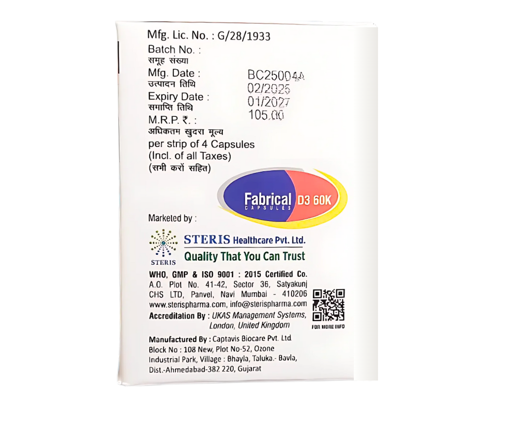 cholecalciferol 60000 iu price