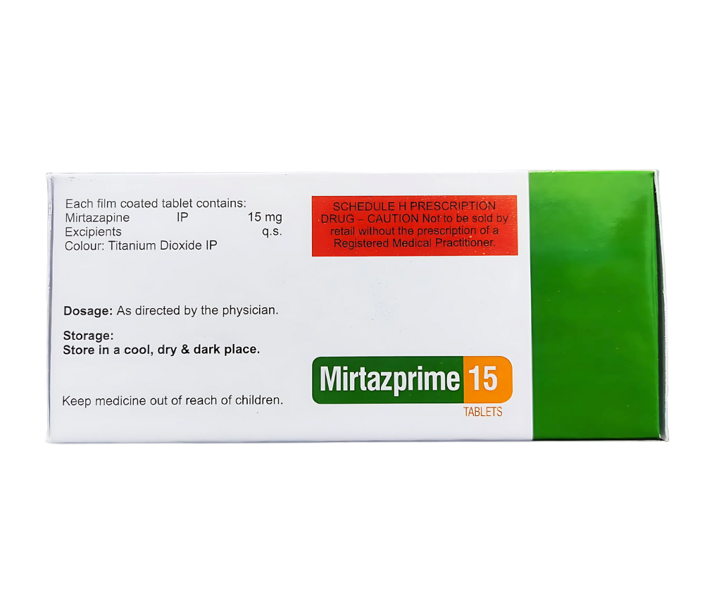 mirtazapine 15 mg side effects
