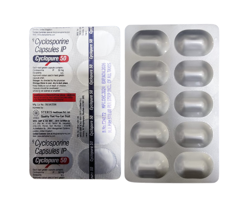 Cyclosorin 50mg Dosage