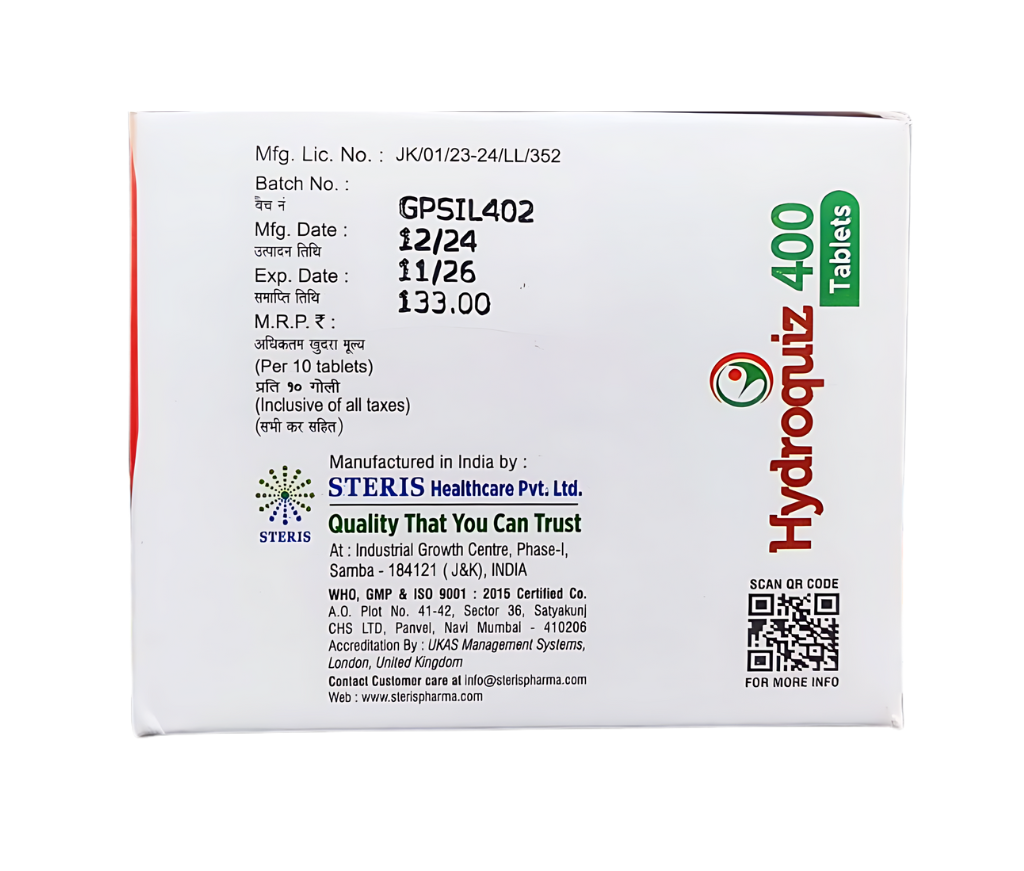 hydroxychloroquine 400 mg