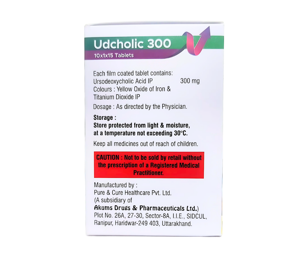 ursodeoxycholic acid 300mg tablet