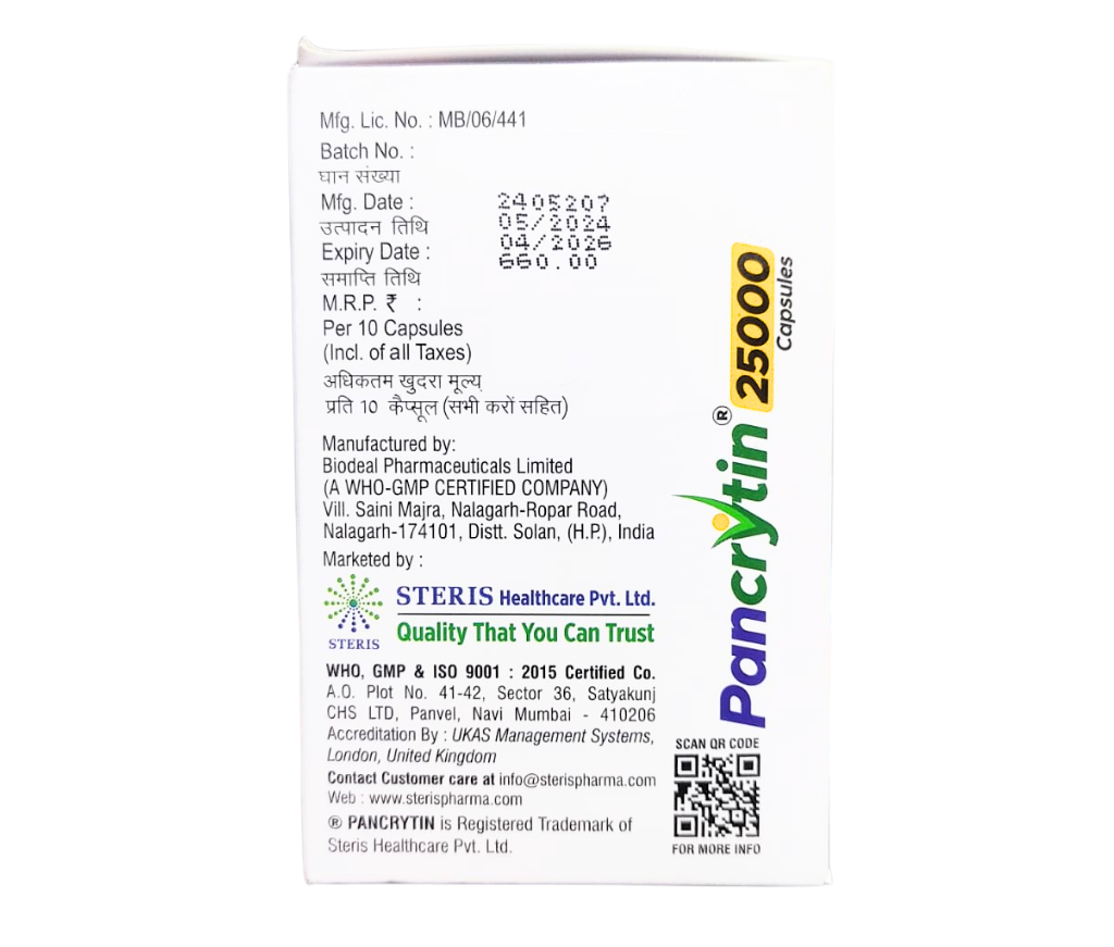 pancreatin 300 mg price
