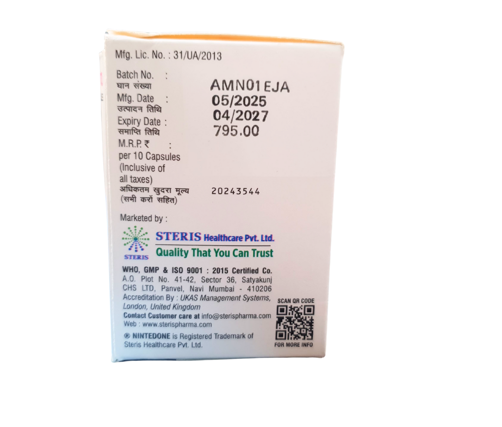 nintedanib 100 mg price in india