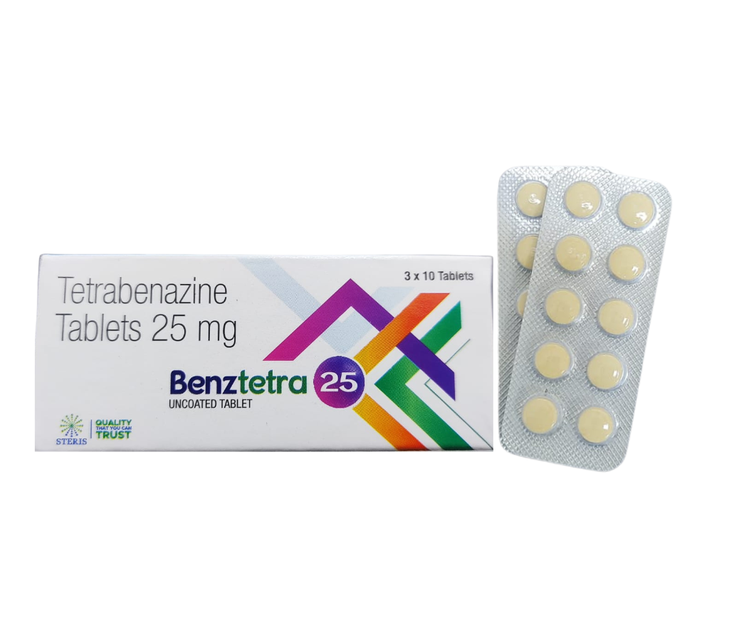 tetrabenazine 25 mg tablet
