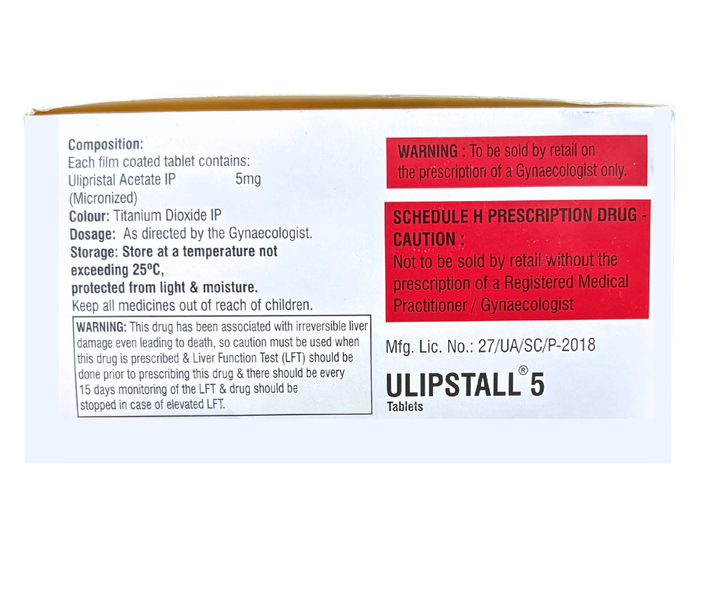 ulipristal tablet price