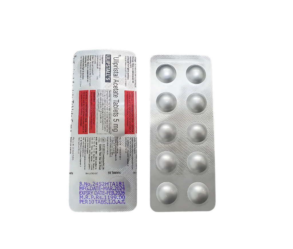 ulipristal dose for emergency contraception