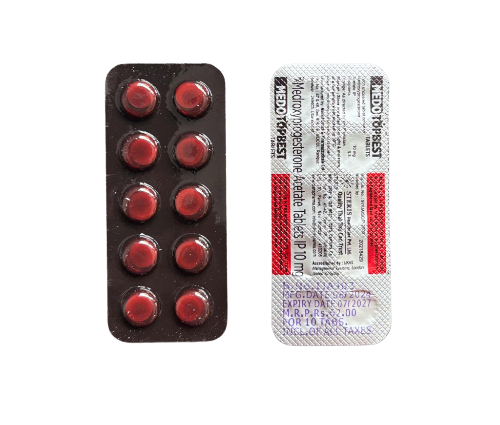 tab medroxyprogesterone 10 mg