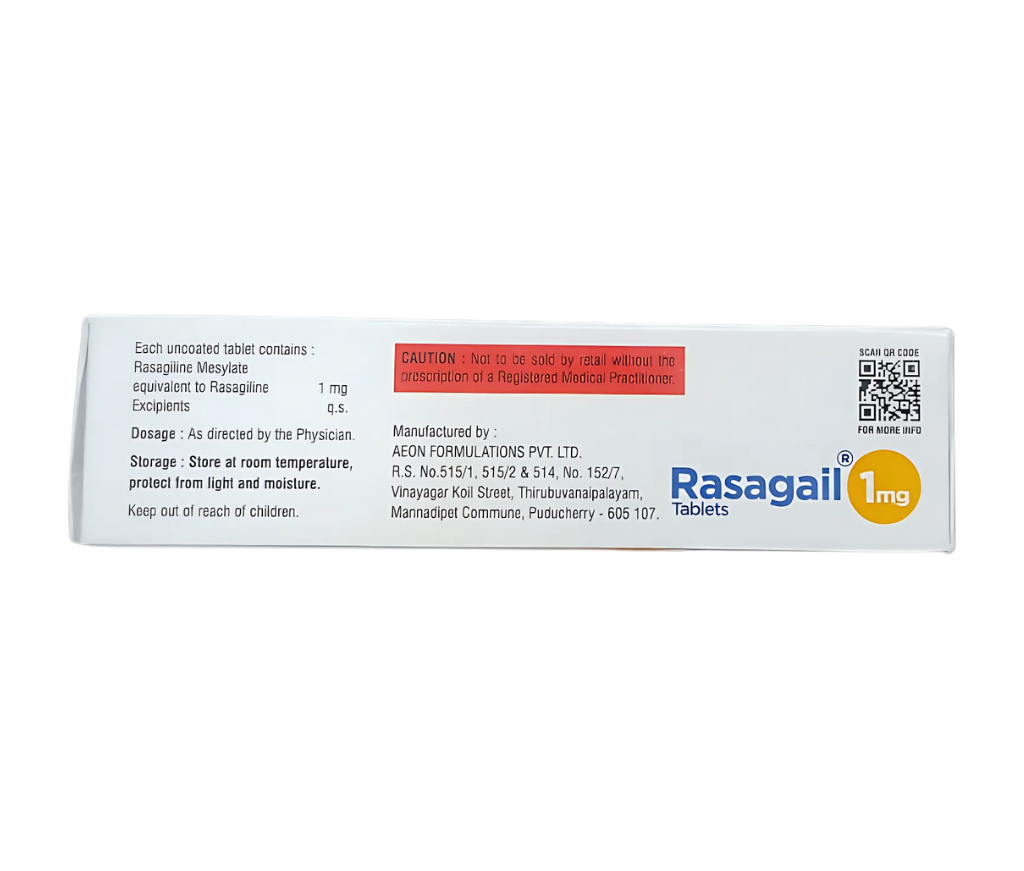 rasagiline 1mg tablet