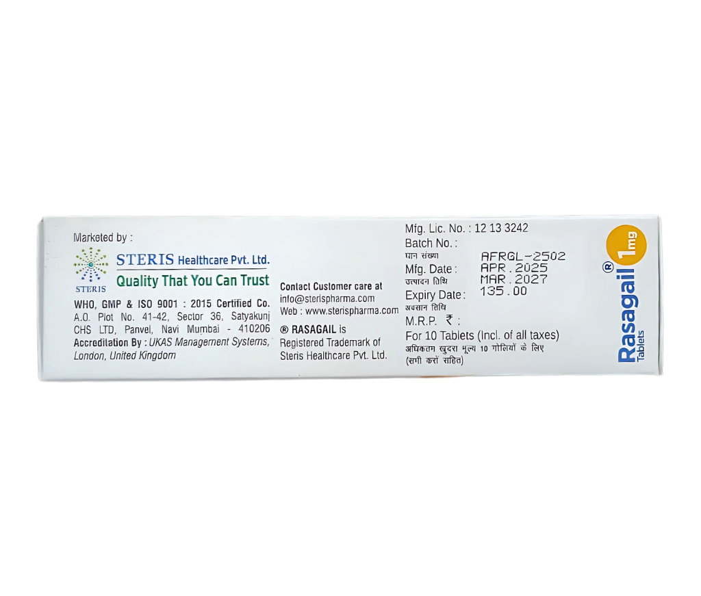 rasagiline 1mg tablets