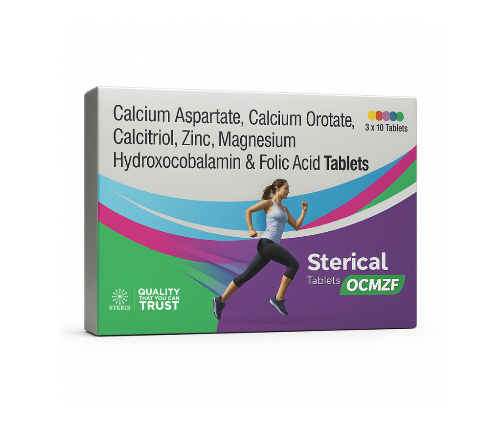 Calcium Aspartate Calcium Orotate Calcitriol Zinc Magnesium Hydroxocobalamin & Folic Acid Tablets