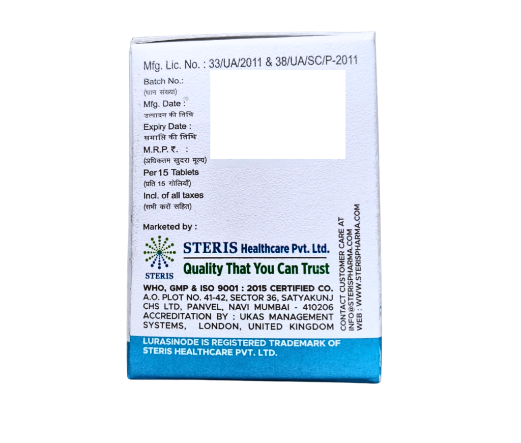 lurasidone hydrochloride 40 mg cost​